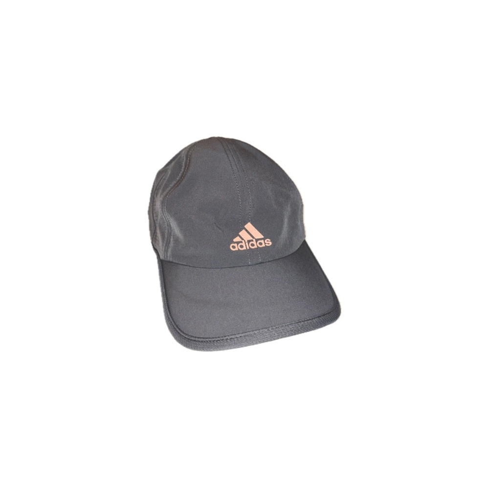 Adidas Women’s Superlite 2 Cap Hat Spandex Blend in Grey Six & Rose Gold Pink